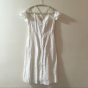 NEW VOLCOM cold shoulder midi dress